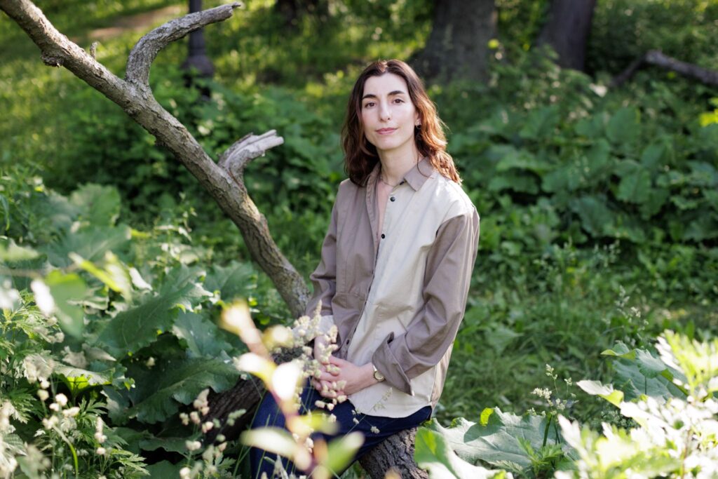 Photo of Emma Frank, LCSW, who runs a therapy practice out of Brooklyn